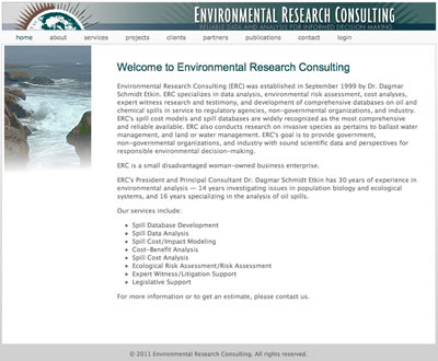 Environmental Research Consulting}
